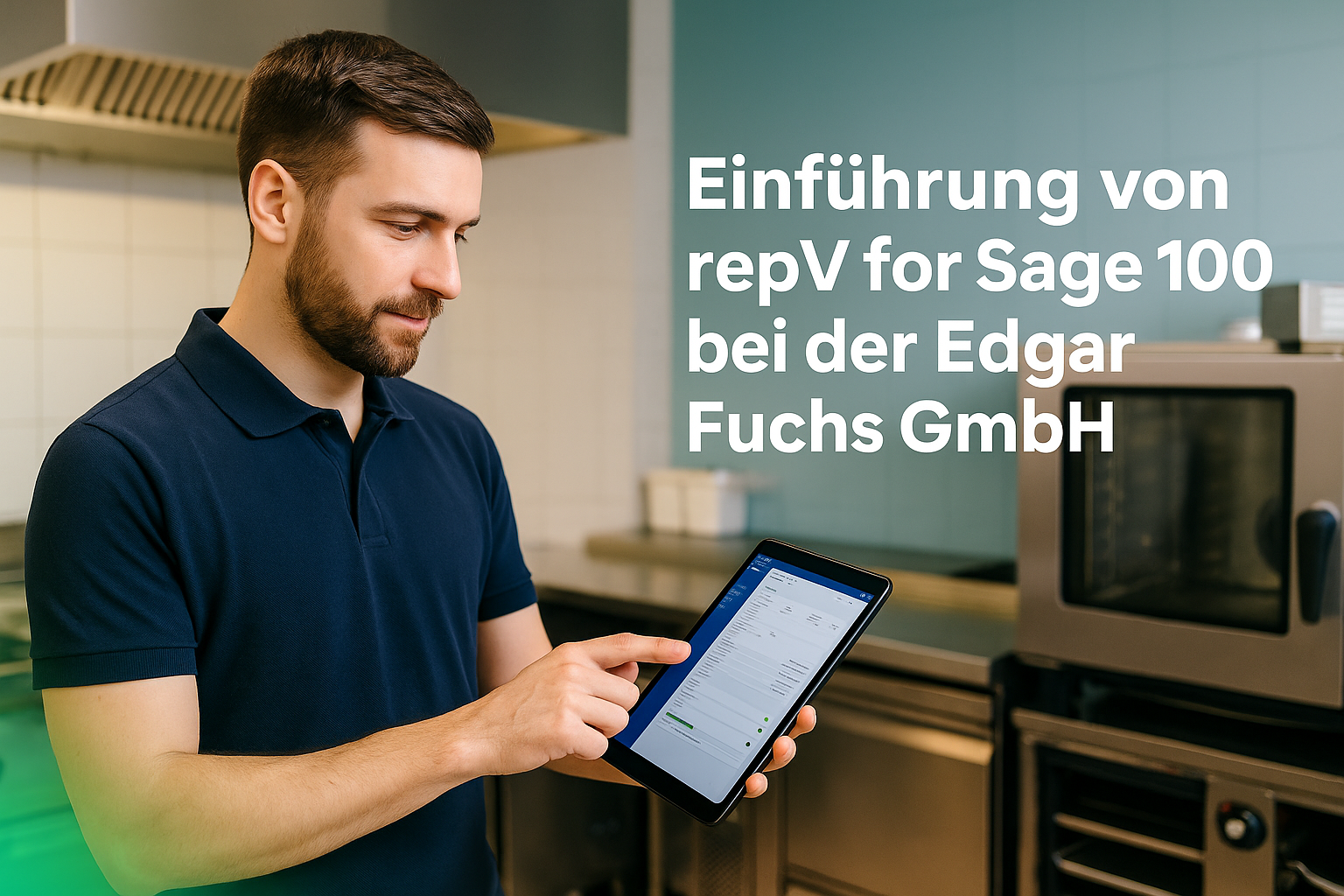 Erfolgreiche Einführung von repV for Sage 100 bei der Edgar Fuchs GmbH